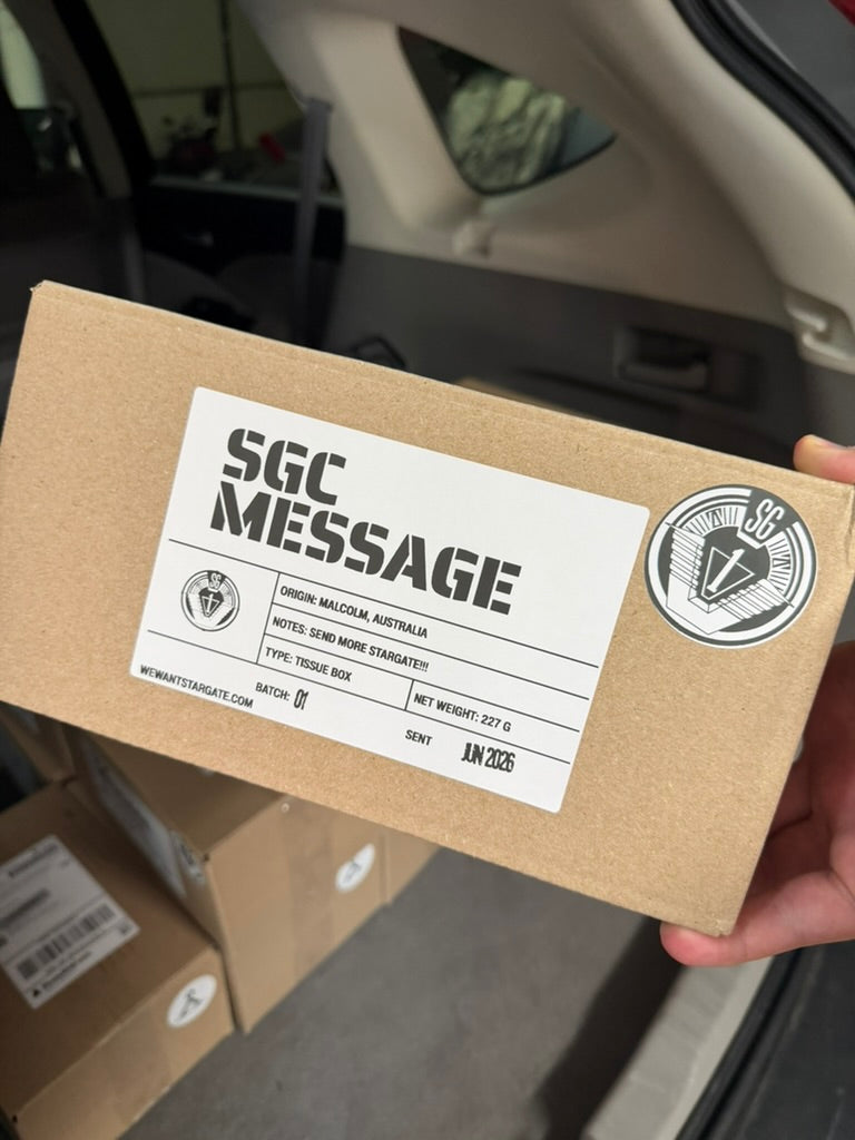 The "Send More" Protest Box