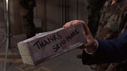 The "Send More" Protest Box